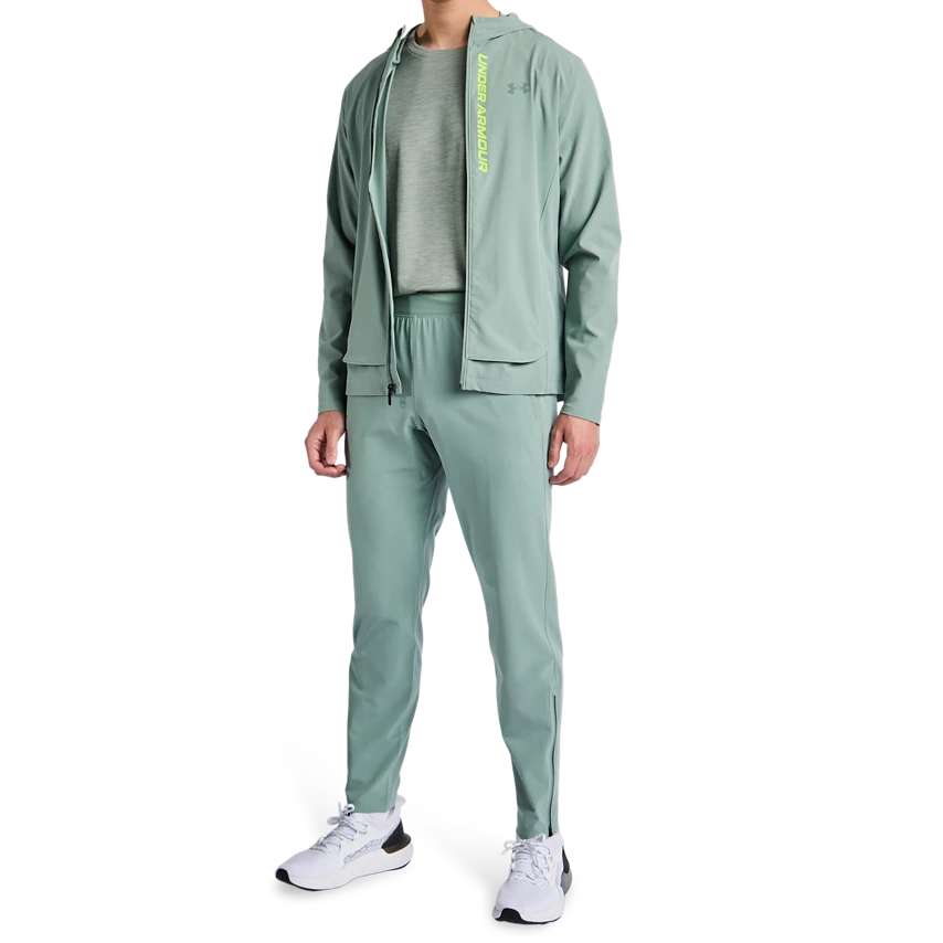 Under Armour Outrun The Storm Pants - Silica Green