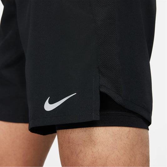 Nike Challenger 2 in 1 Shorts 7" - Black