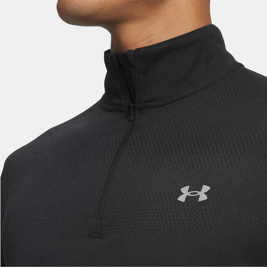 Under Armour Velocity Jacquard 1/4 Zip - Black