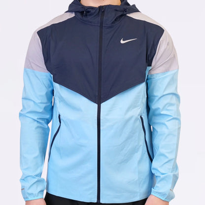 Nike Windrunner Jacket - Aquarius Blue/Navy/Light Grey