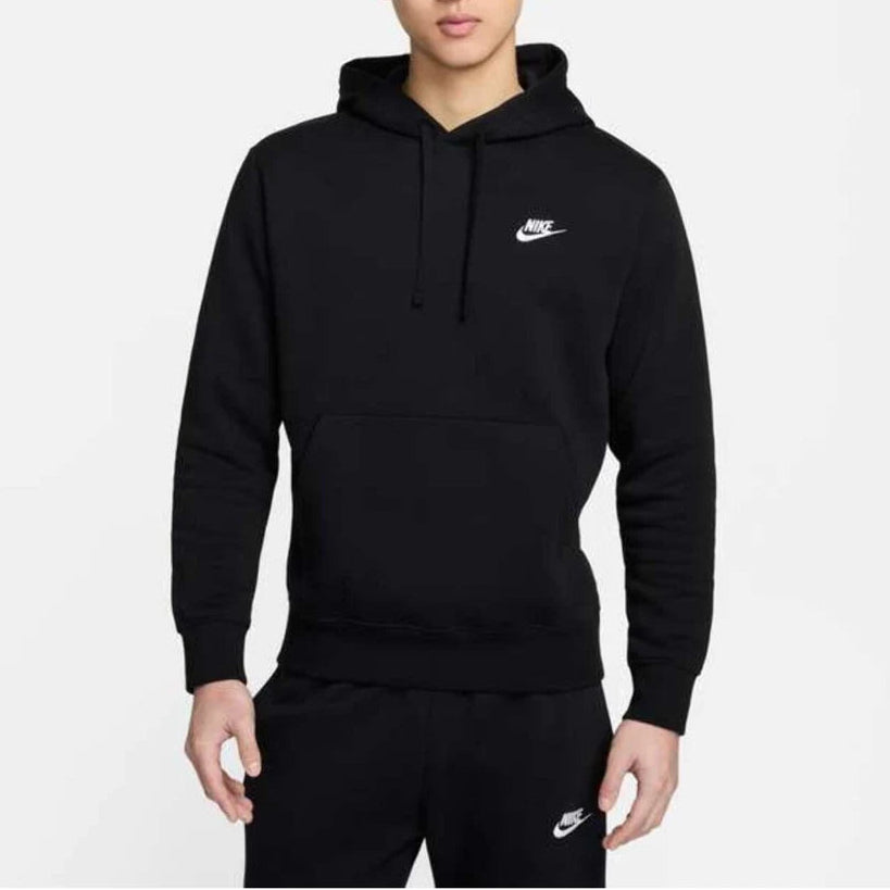 Nike Club Foundation Pullover Hoodie - Black