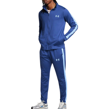 Under Armour Rival Knit Tracksuit - Royal Blue/Light Blue