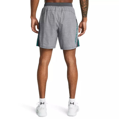 Under Armour Launch Reflective Shorts - Grey/Teal