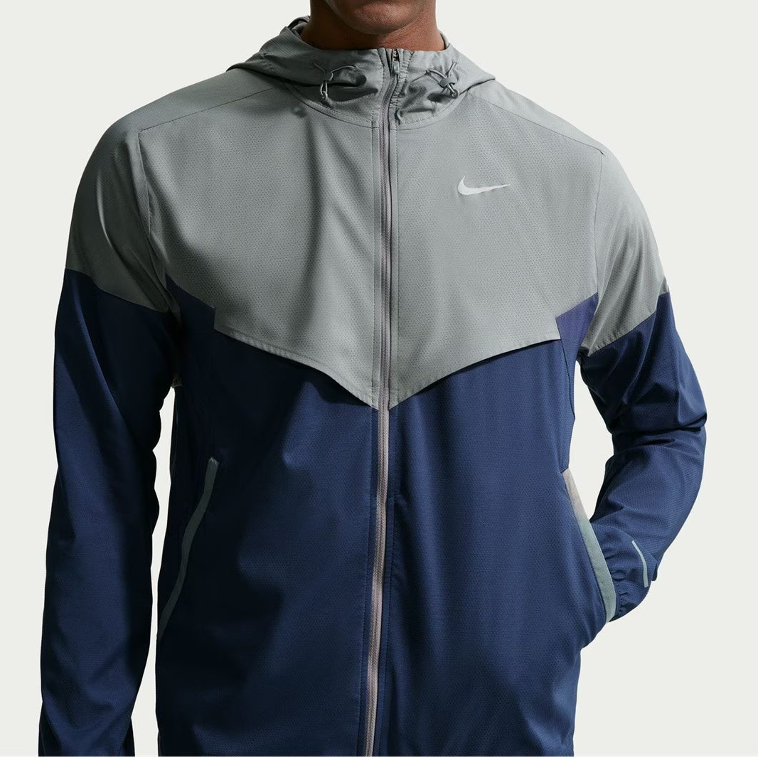 Nike Windrunner Jacket - Grey/Navy