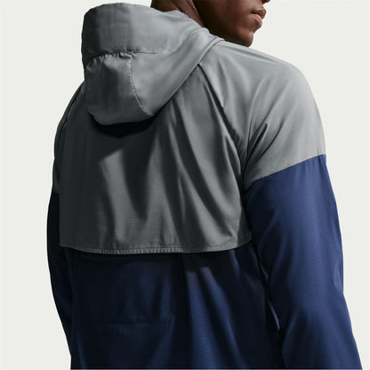 Nike Windrunner Jacket - Grey/Navy