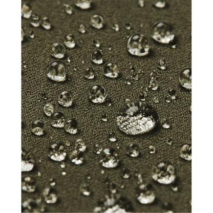 Close-up of water droplets on a textured surface