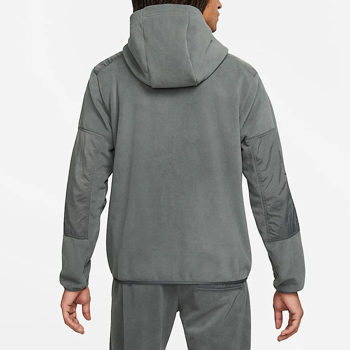 Nike Sportswear Essentials+ Fleece Full-Zip Hoodie - Grey