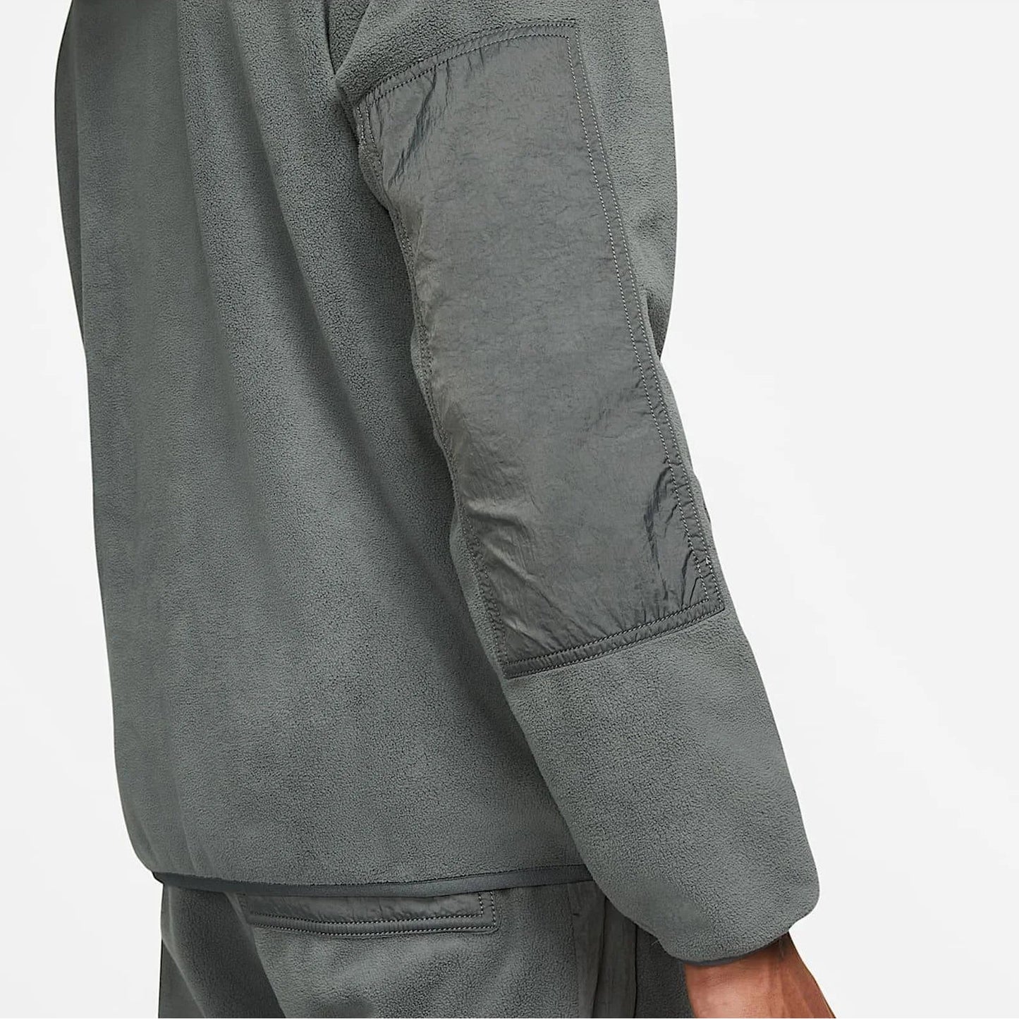 Nike Sportswear Essentials+ Fleece Full-Zip Hoodie - Grey