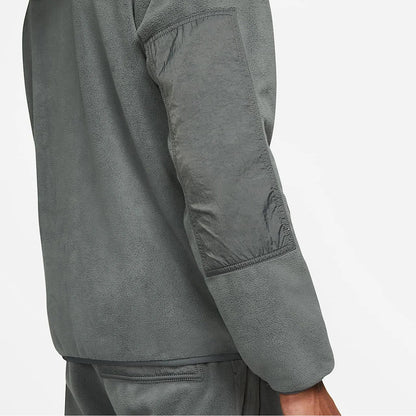 Nike Sportswear Essentials+ Fleece Full-Zip Hoodie - Grey
