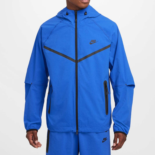 Nike Tech Woven Windrunner Jacket - Royal Blue