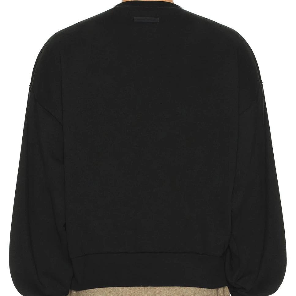 Essentials SS22 Crewneck Jumper - Black