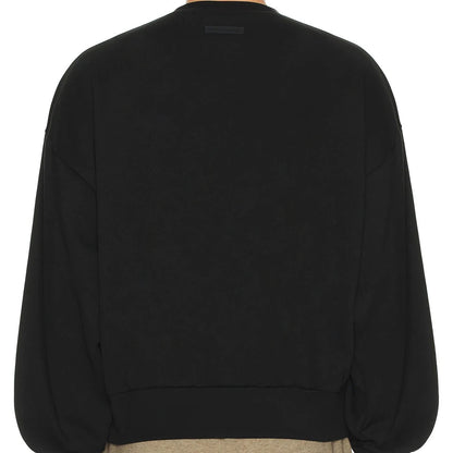 Essentials SS22 Crewneck Jumper - Black