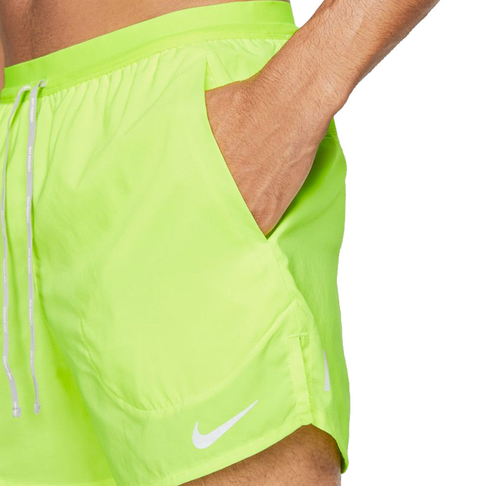 Nike Stride Shorts 5" - Neon