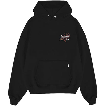 Represent Design Studio & Print House Hoodie - Black/Multi