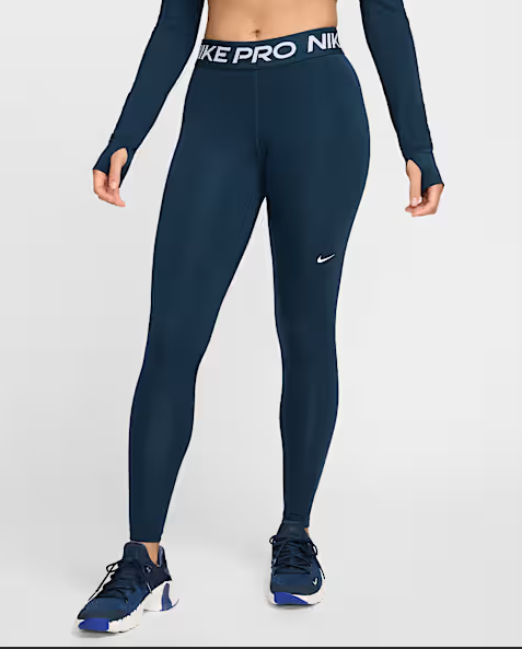 Navy Nike Pro leggings