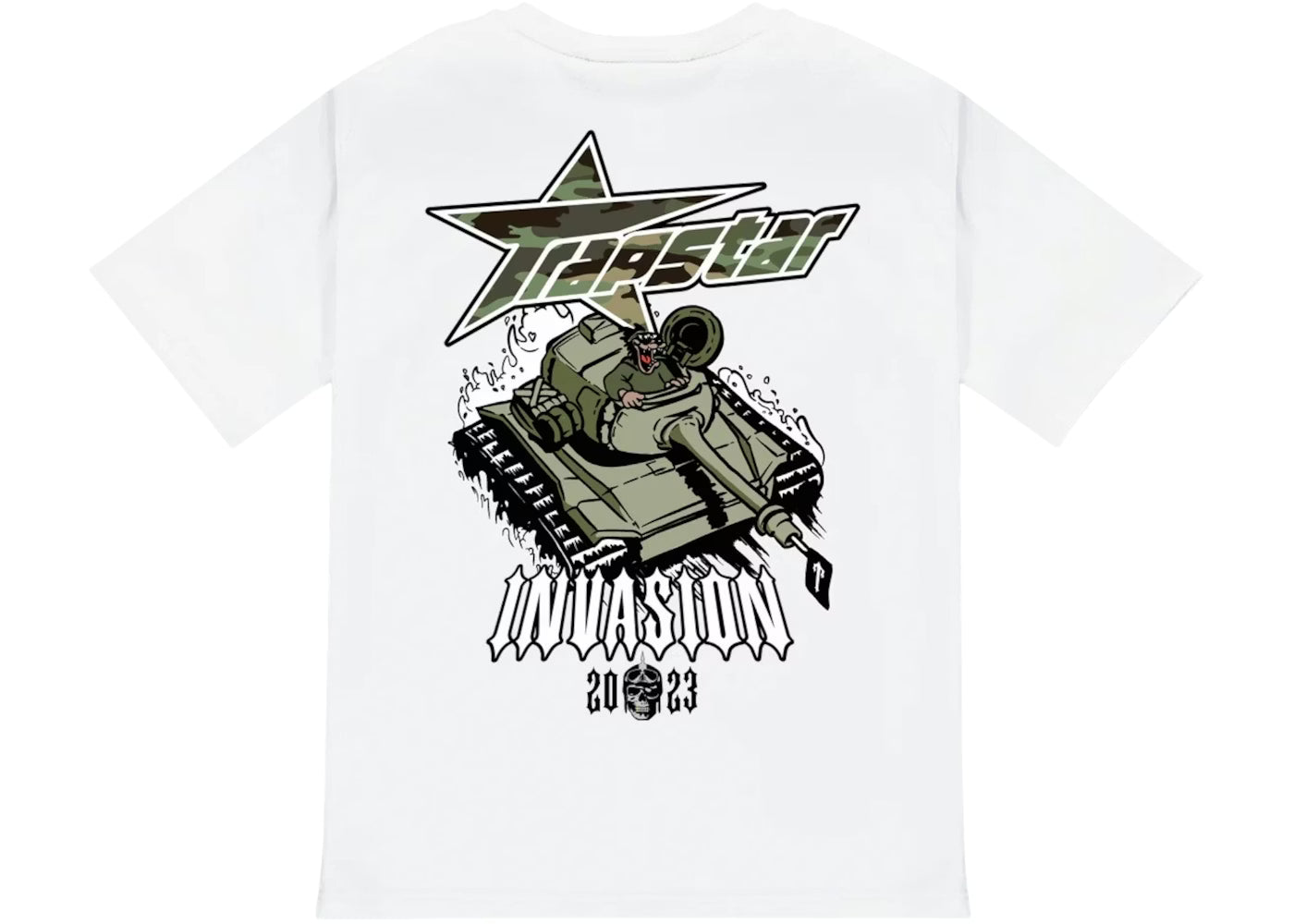 Trapstar Invasion T-Shirt - White
