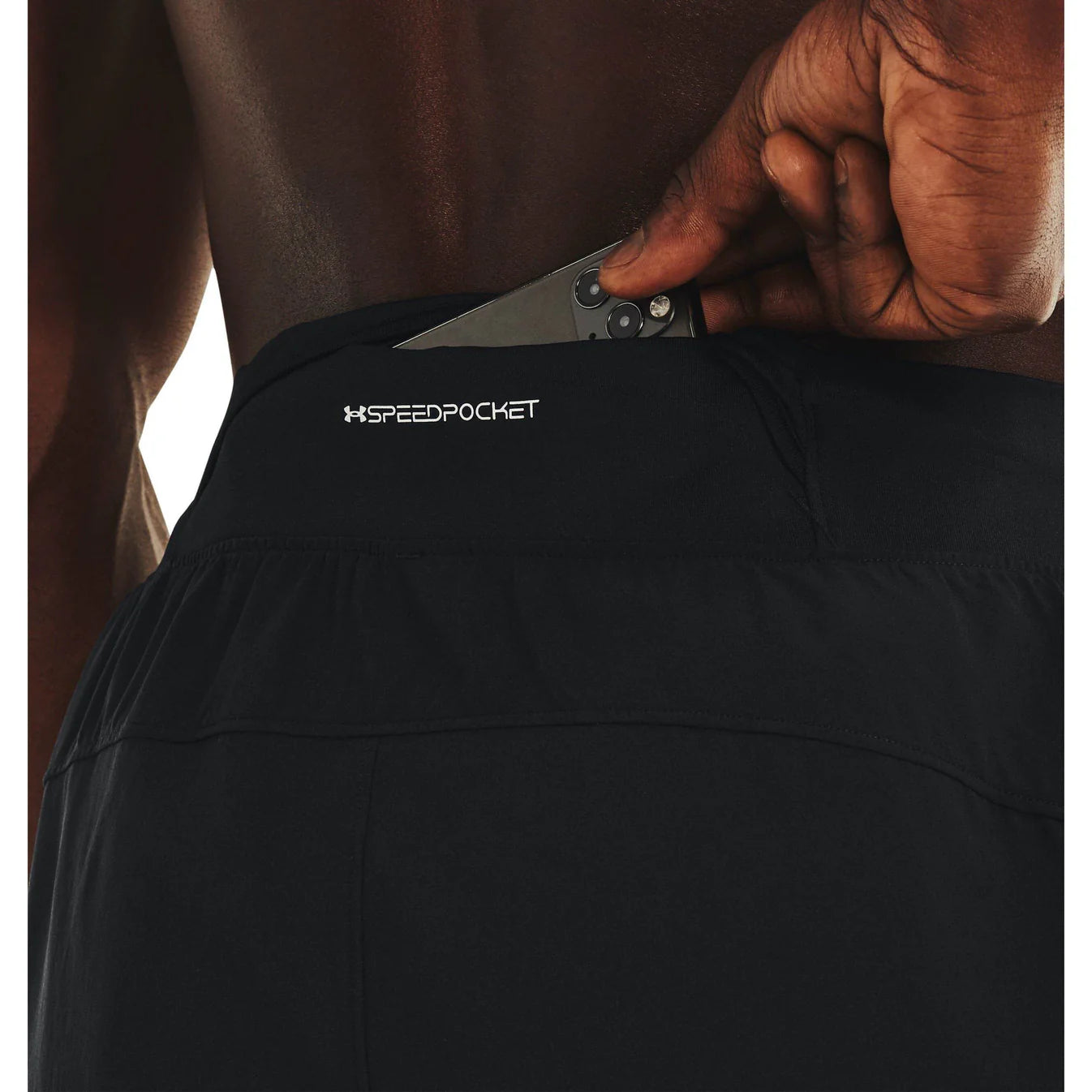Under Armour Speed Pocket 5" Shorts - Black