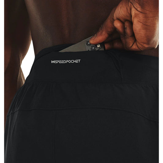 Under Armour Speed Pocket 5" Shorts - Black