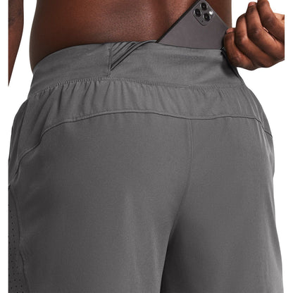 Under Armour Speed Pocket 5" Shorts - Castle Grey