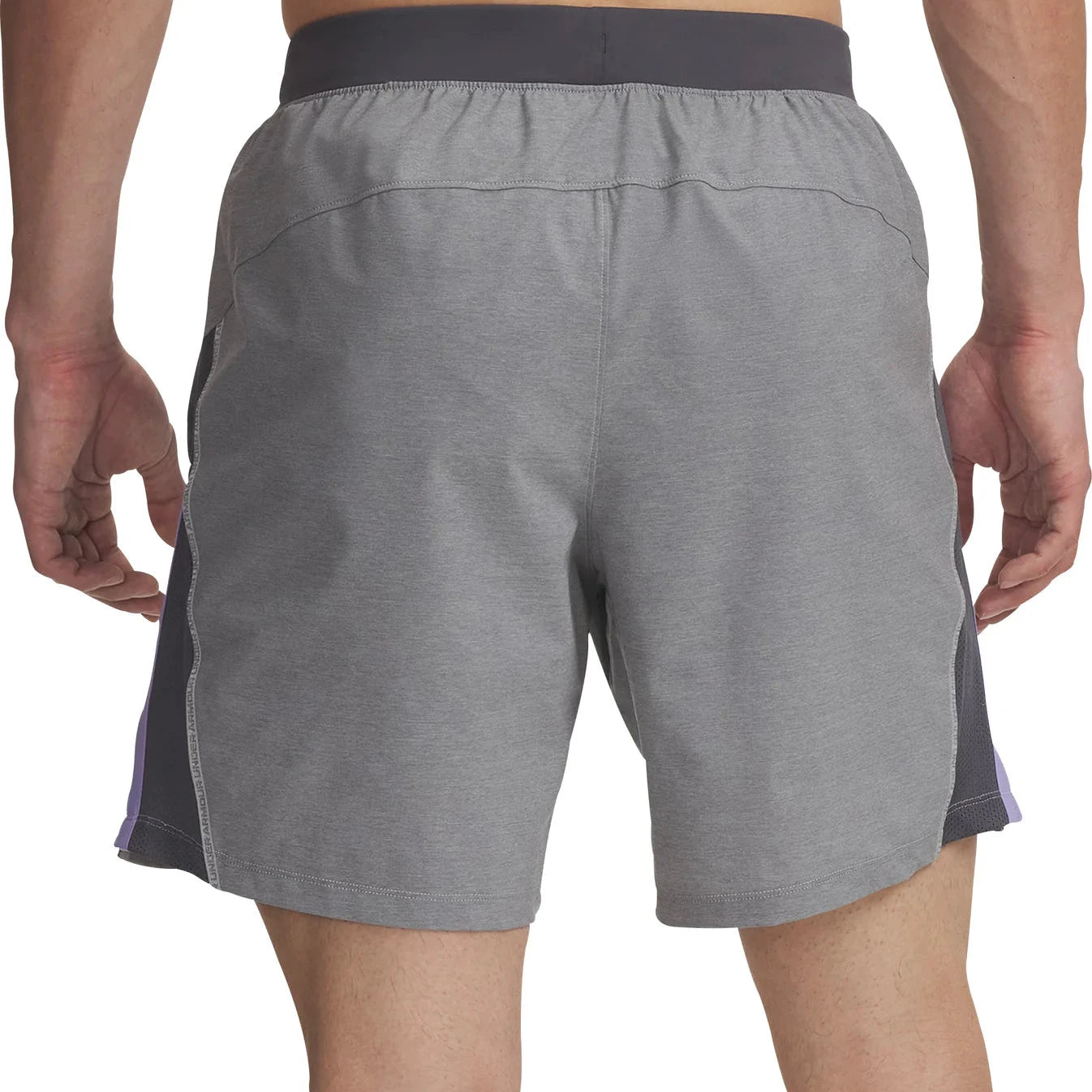 Under Armour Launch Reflective Shorts - Grey/Lilac