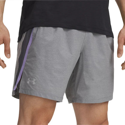 Under Armour Launch Reflective Shorts - Grey/Lilac