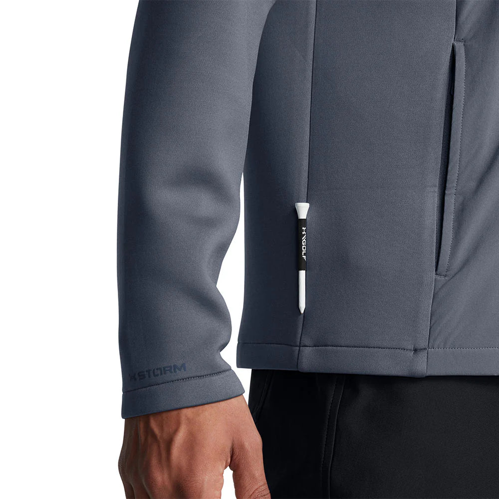 Under Armour Drive Pro Storm Hybrid 1/2 Zip Jacket - Navy
