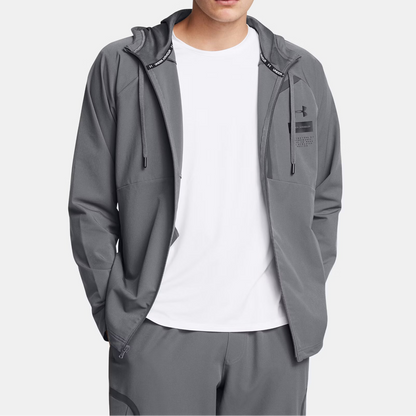 Under Armour Sportswear Woven Jacket & Bottoms Set - Grey