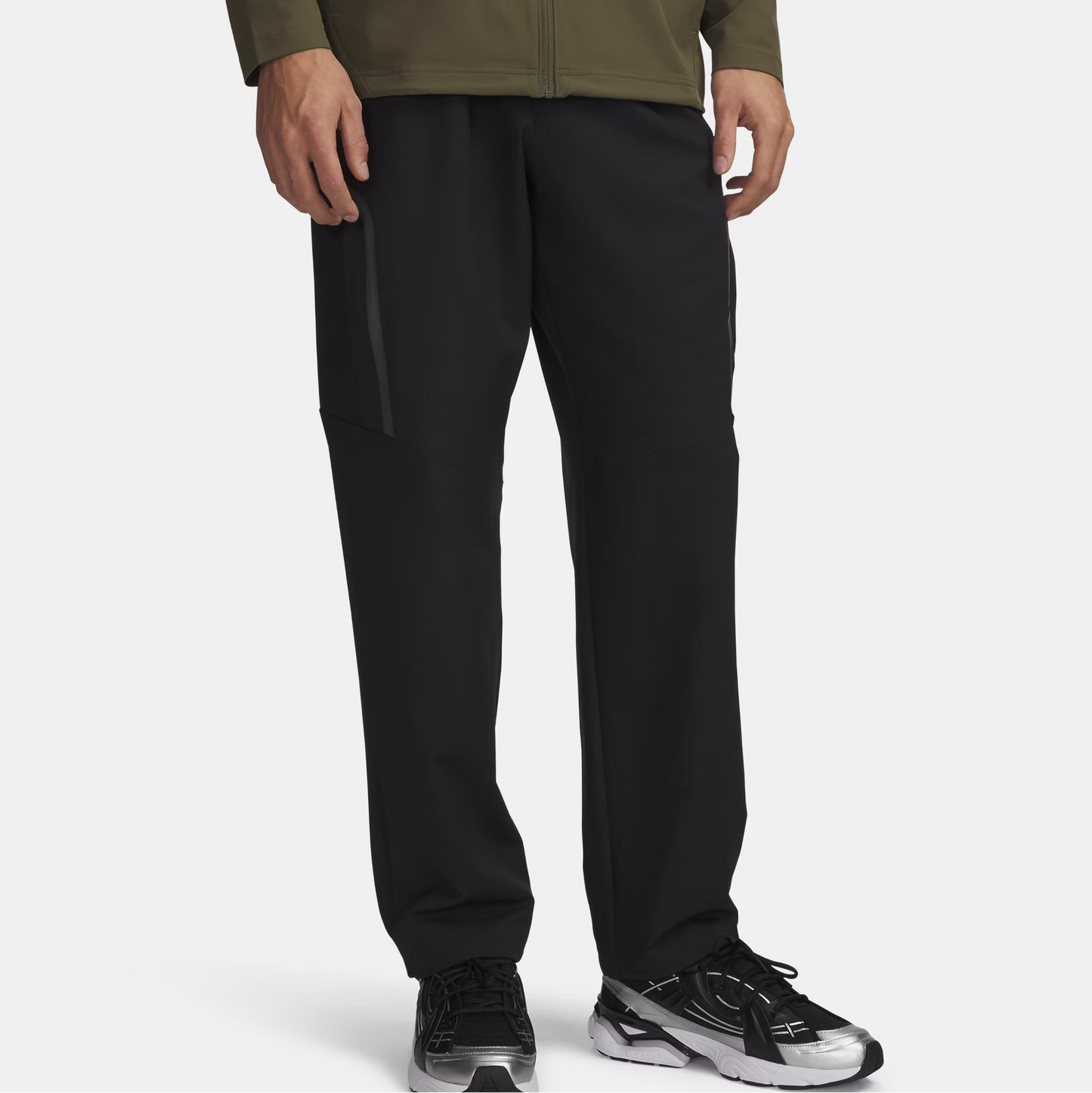 Under Armour Sportswear Woven Jacket & Bottoms Set - Black