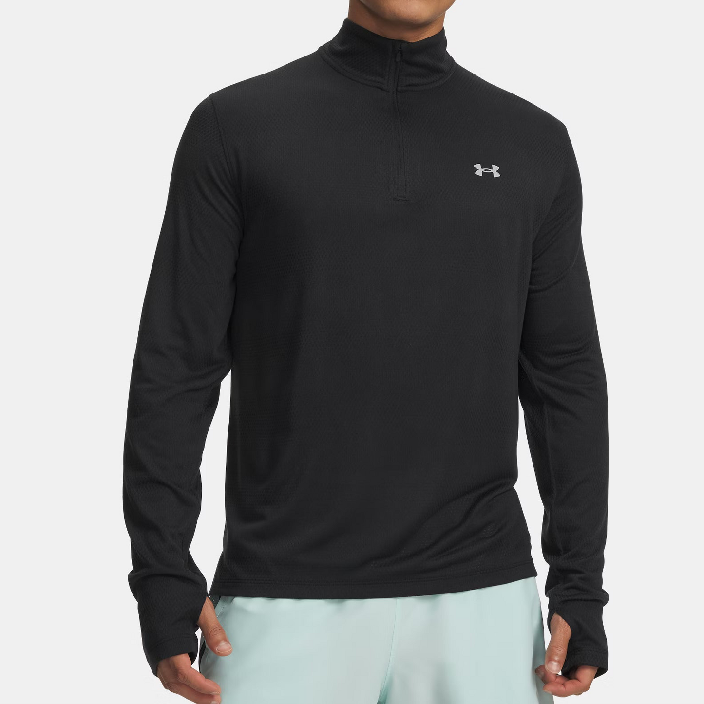 Under Armour Velocity Jacquard 1/4 Zip - Black