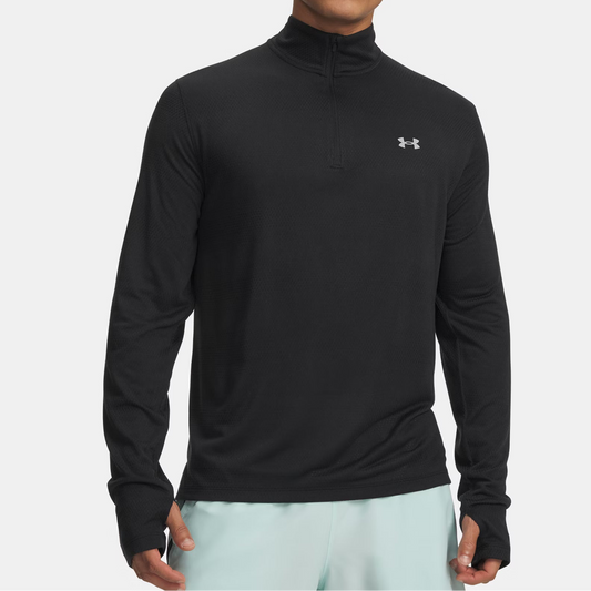 Under Armour Velocity Jacquard 1/4 Zip - Black